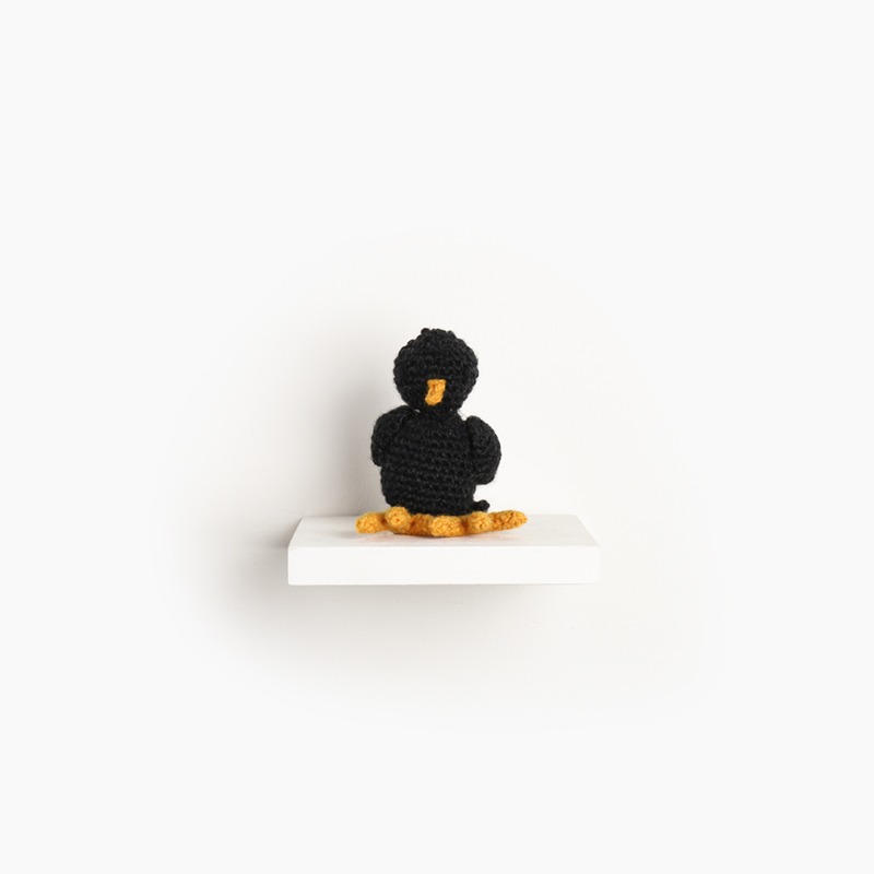 mini blackbird crochet pattern